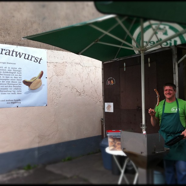 The best Bratwurst in Eisenach