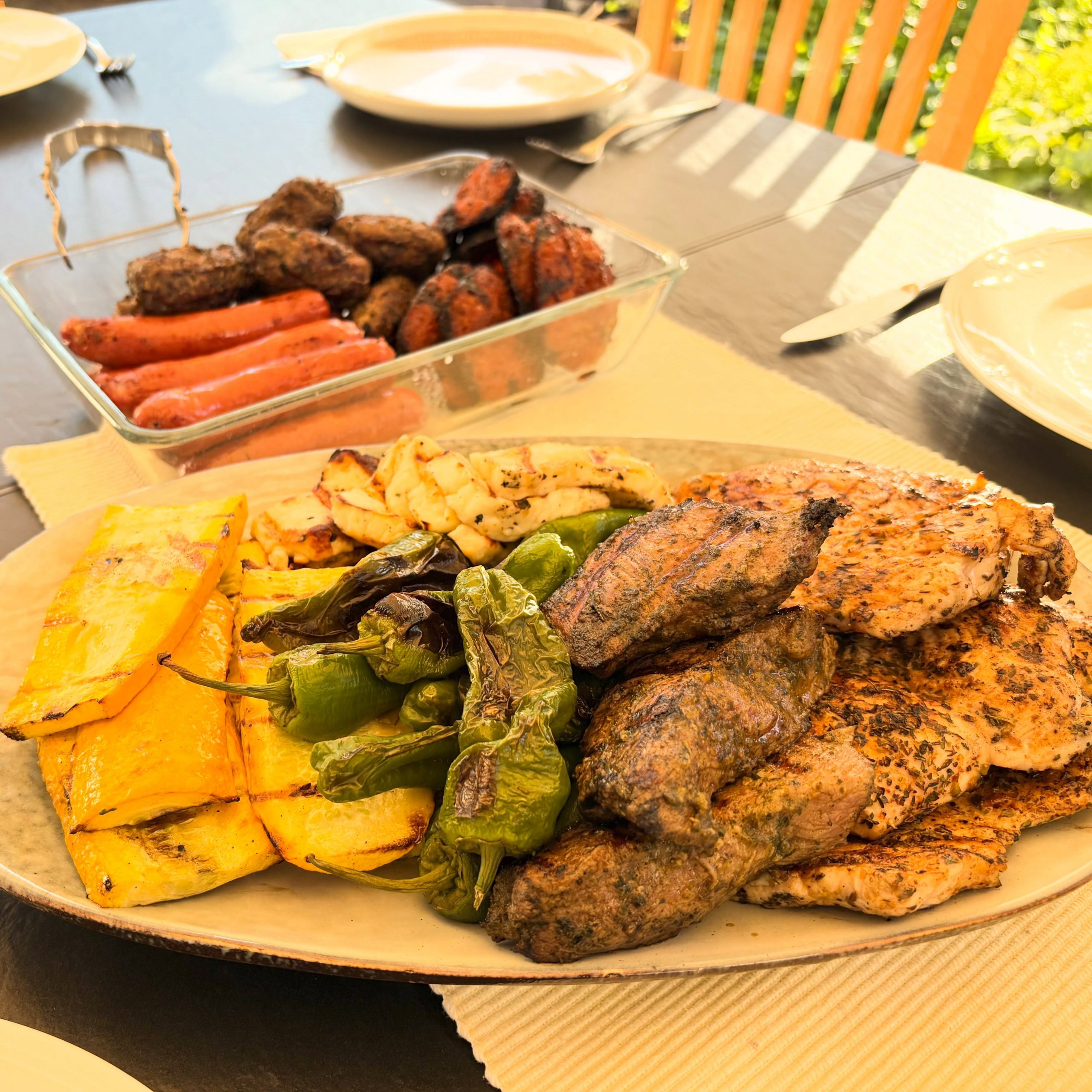 A summer fest with friends this evening